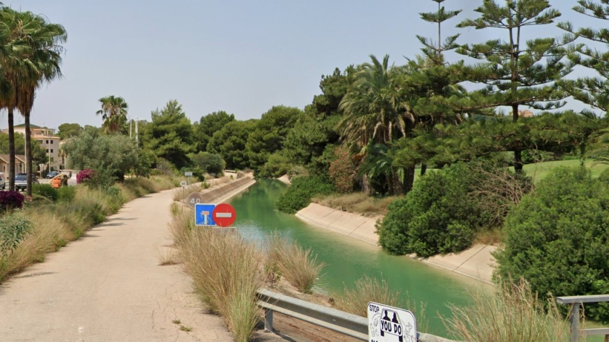 Canal del trasvase Tajo-Segura en Orihuela Costa, en una imagen de archivo