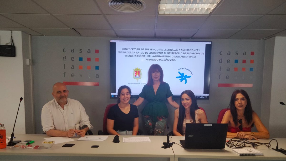 Imagen de la rueda de prensa de presentación