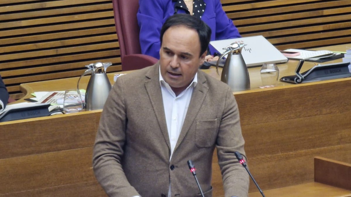 El portavoz del PPCV, Juanfran Pérez Llorca.