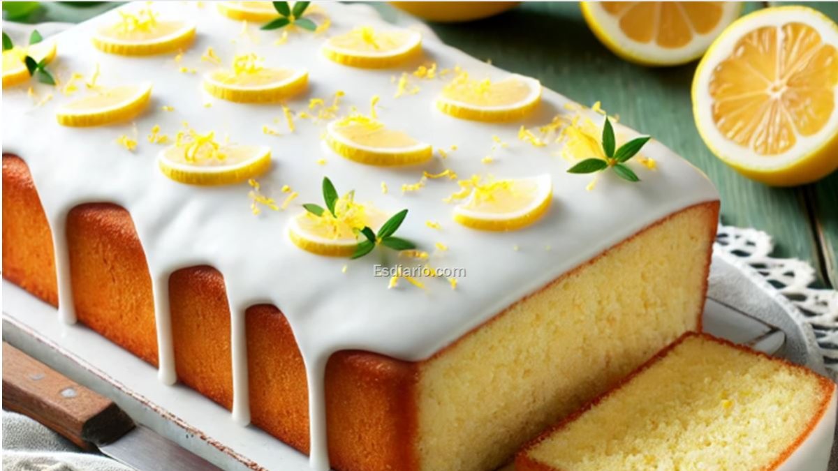 Budín de limón con aceite: