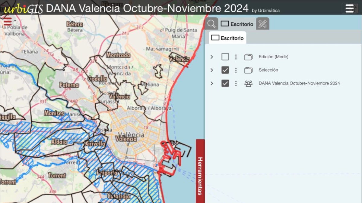 Geoportal de la empresa Arnaiz