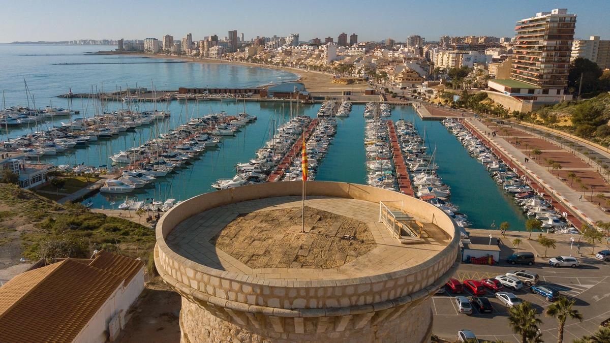 Panorámica de playas de El Campello