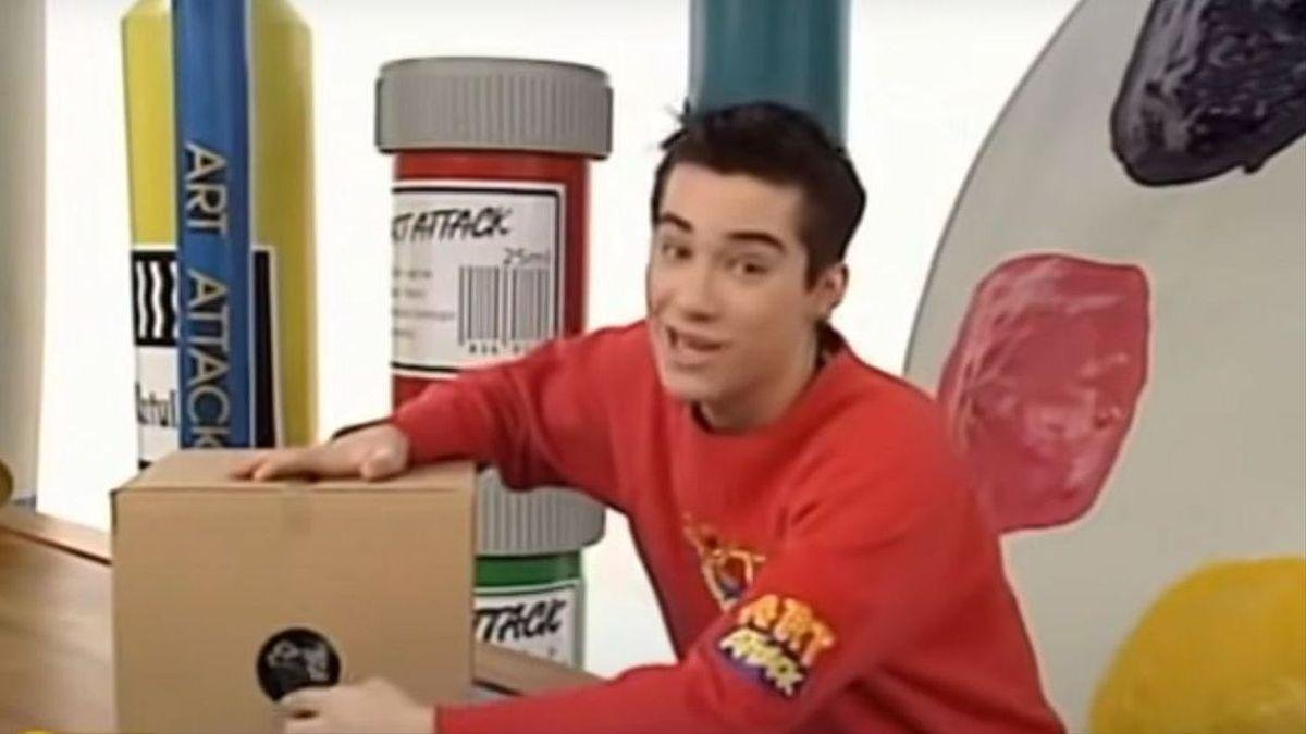 Jordi Cruz, en el mítico Art Attack