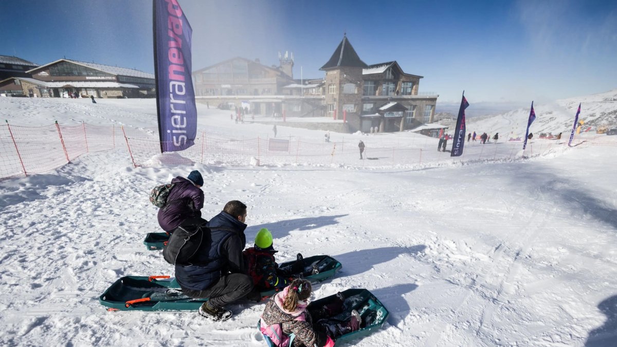 Actividades en Borreguiles, Sierra Nevada (Granada).