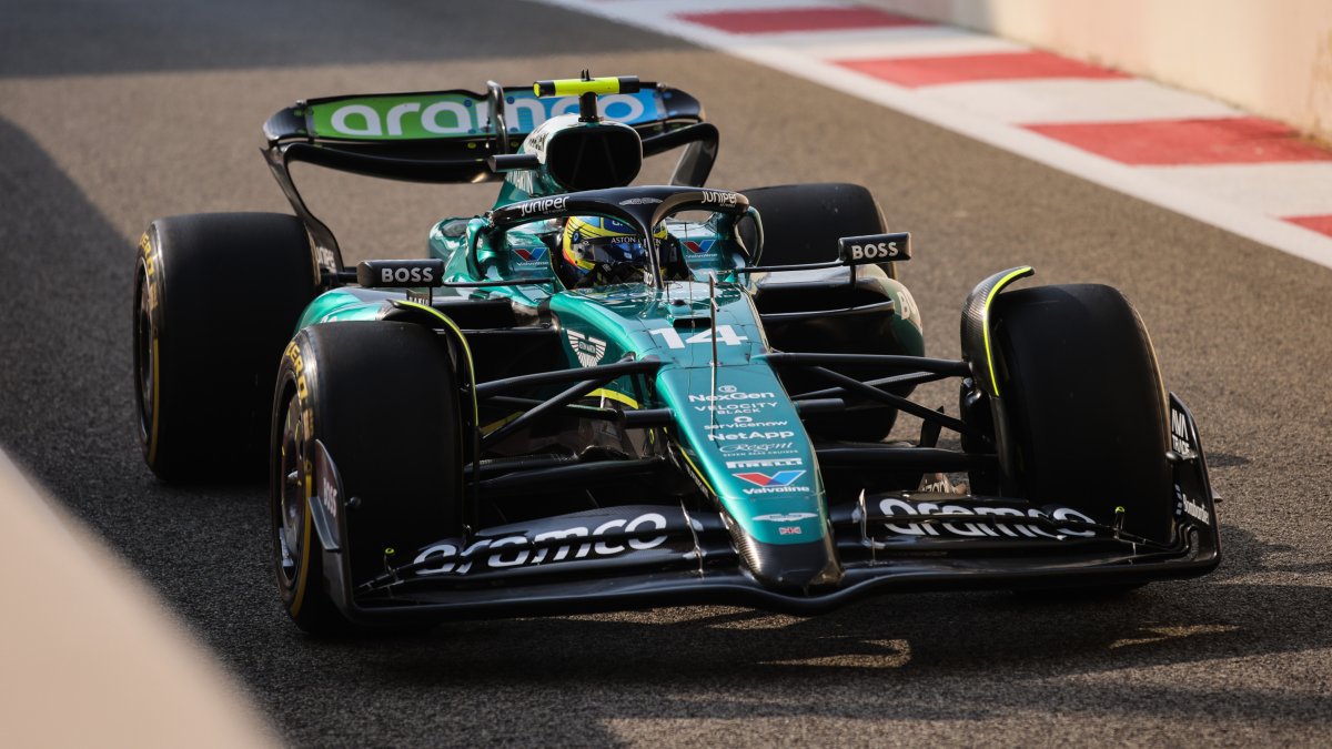 Fernando Alonso, en el GP de Abu Dabi.