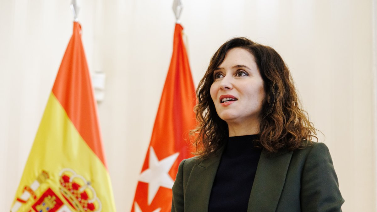 La presidenta de la Comunidad de Madrid, Isabel Díaz Ayuso.