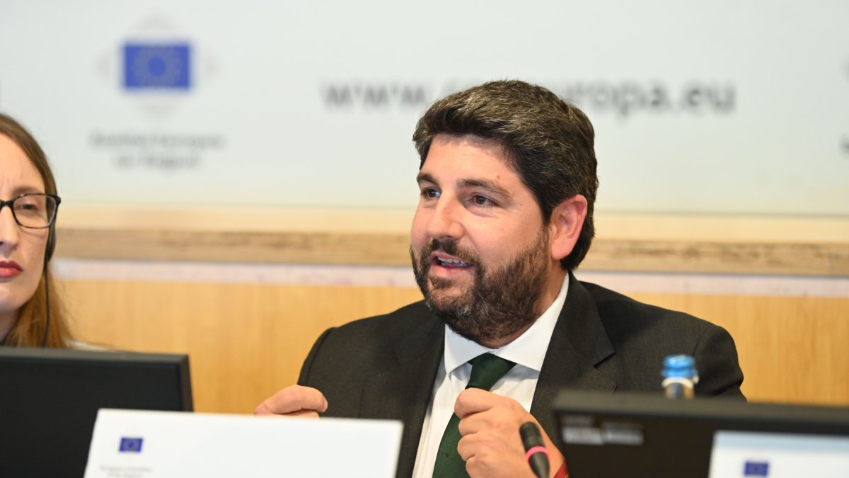 El presidente de la Región de Murcia, Fernando López Miras.