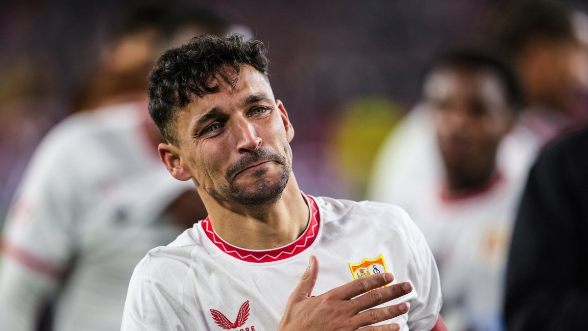 Jesús Navas se despide del Sánchez Pizjuán.