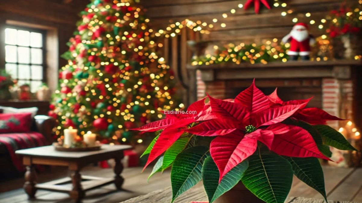 Poinsettia o planta de Navidad