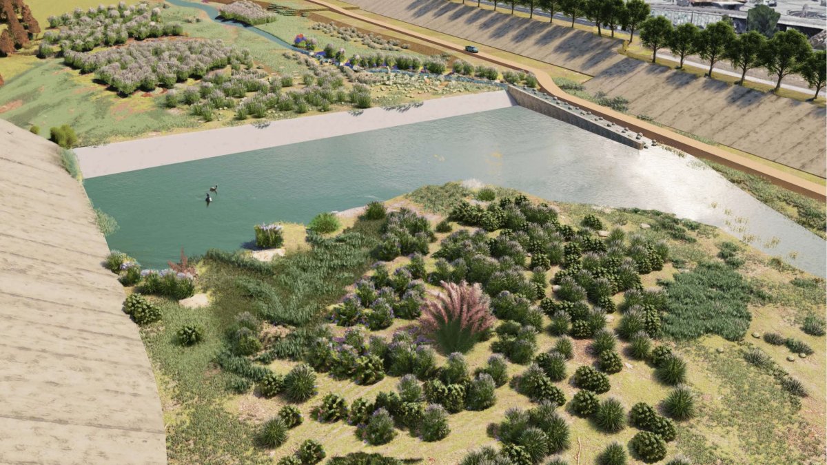 Proyecto de renaturalización del nuevo cauce del rio Turia