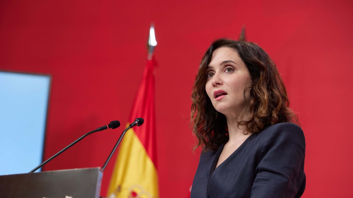 Isabel Díaz Ayuso, ofrece una rueda de prensa como balance de 2024