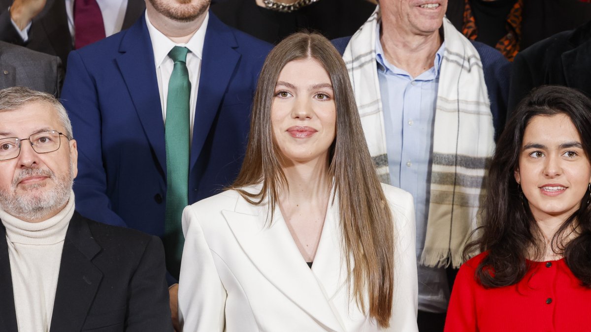 La Infanta Sofia, el pasado 13 de diciembre en Madrid.