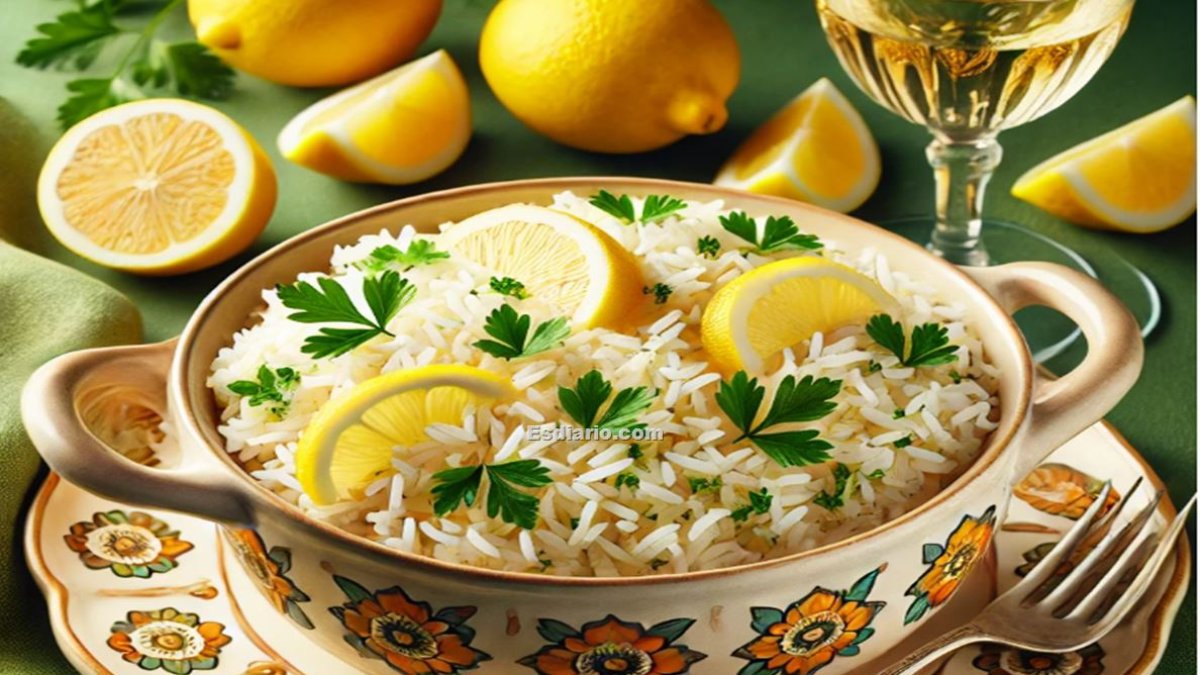 Arroz basmati al limón
