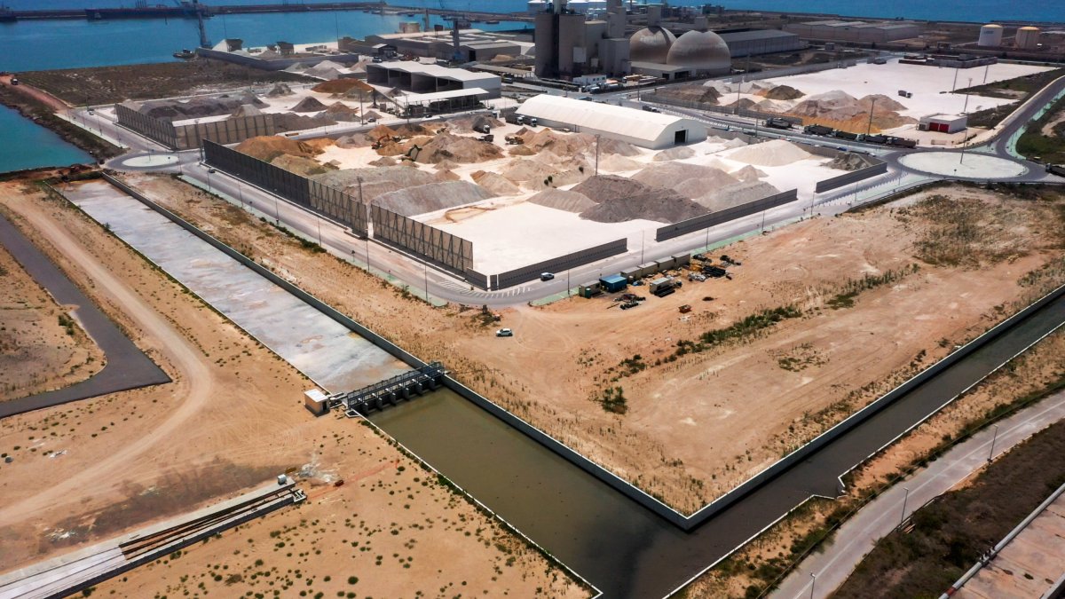 Nuevos viales dársena sur Puerto de Castellón