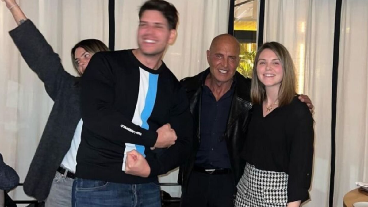 Laura, Diego, Kiko e Irene Matamoros, la hija más desconocida del colaborador televisivo.