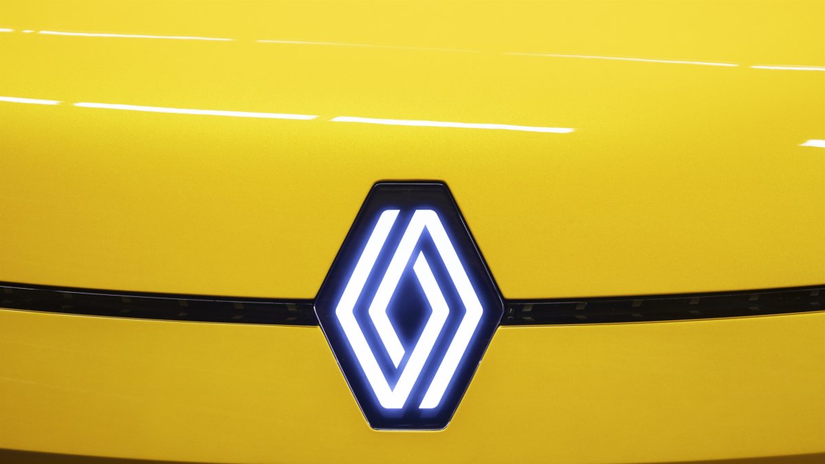 Archivo - Nuevo logo de Renault.