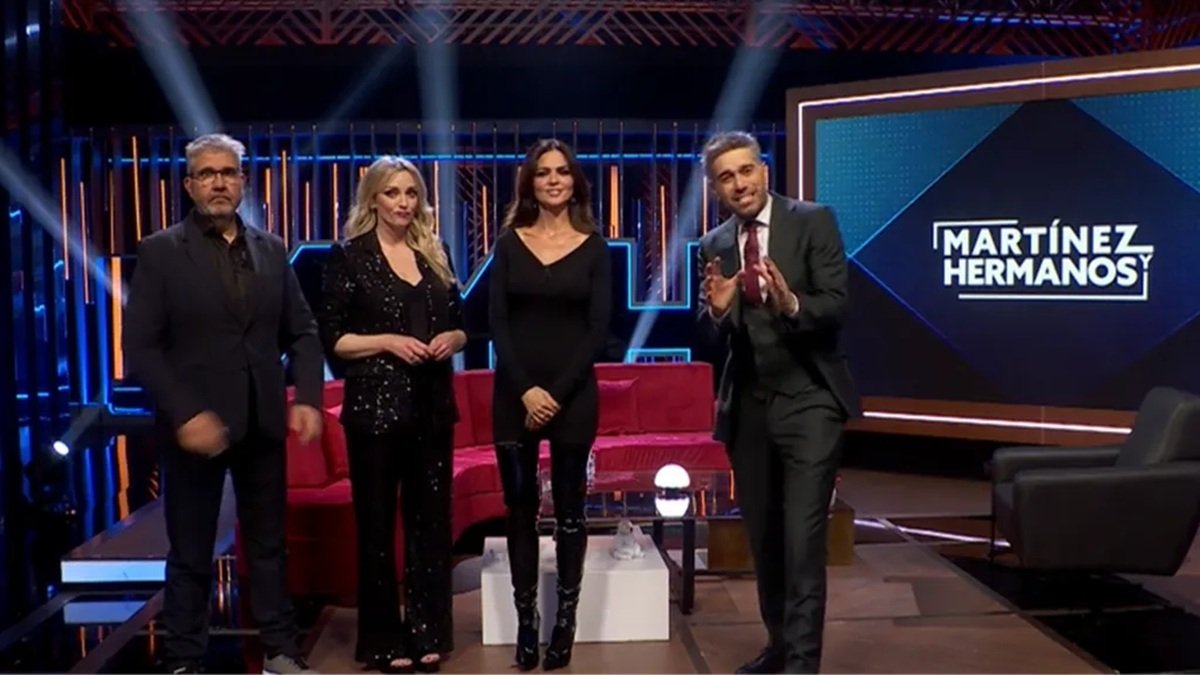 Dani Martínez se reencuentra con Romina Belluscio, Anna Simón y Florentino Fernández