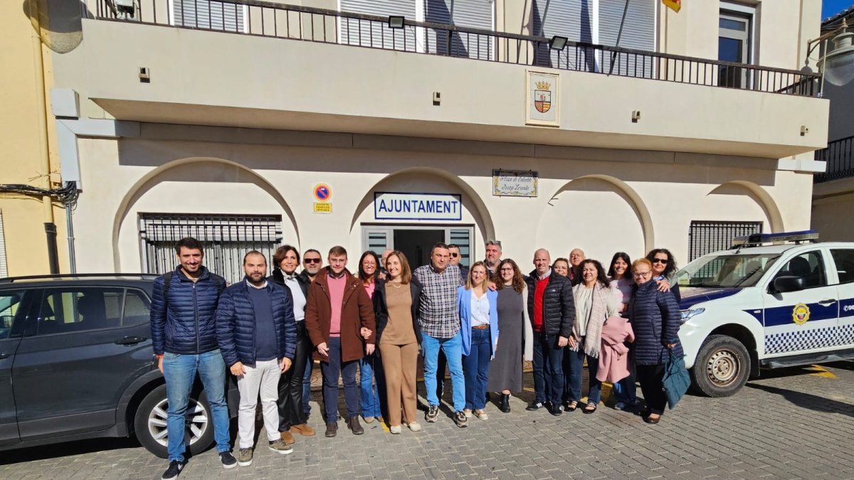 El nuevo equipo de gobierno del PP y Som Barxeta
