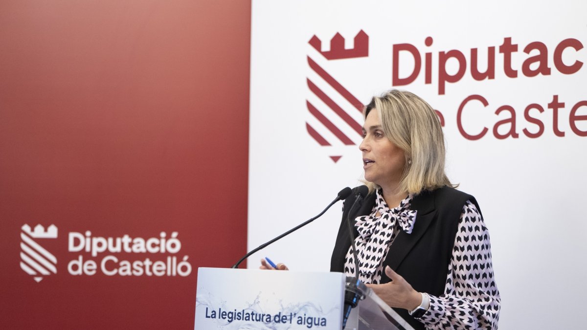 Marta Barrachina, presidenta de la Diputación