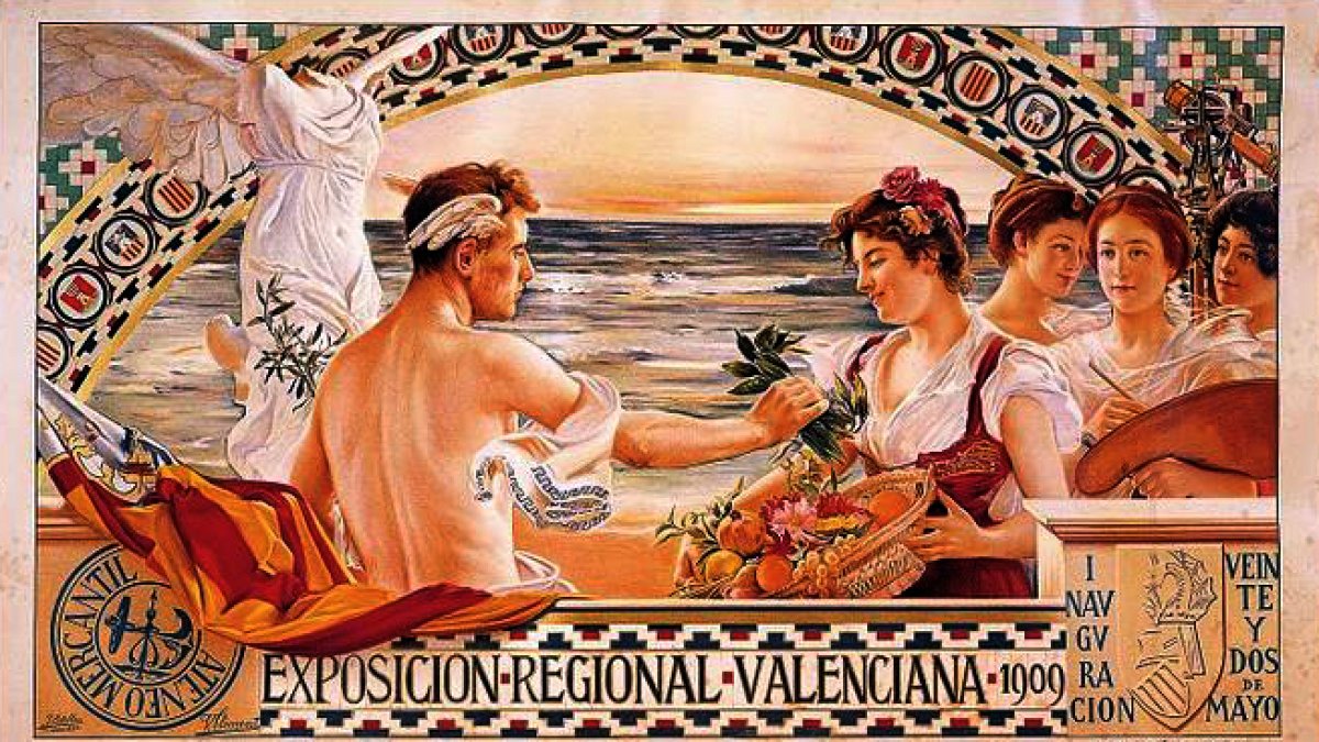 Cartel Exposición Regional de 1909