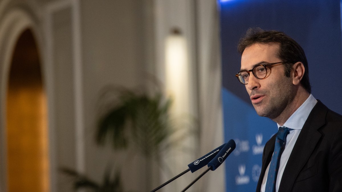 El ministro de Economía, Comercio y Empresa, Carlos Cuerpo, interviene durante un desayuno informativo organizado por Fórum Europa.
Alejandro Martínez Vélez / Europa Press
29 ENERO 2025