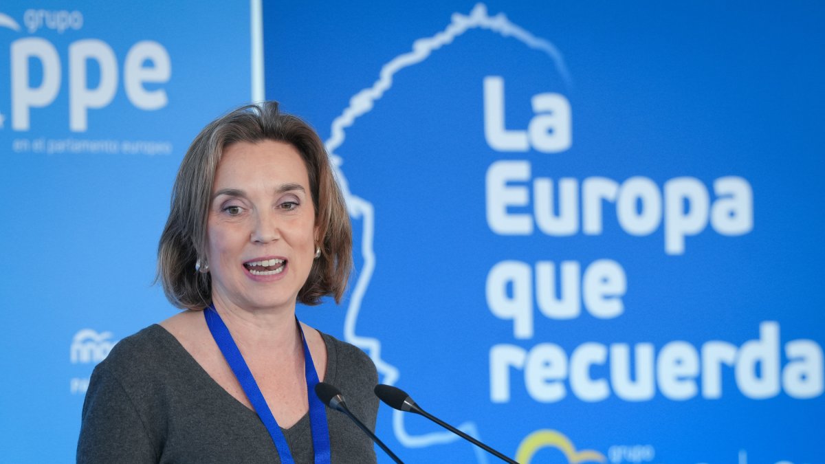 La secretaria general del PP, Cuca Gamarra