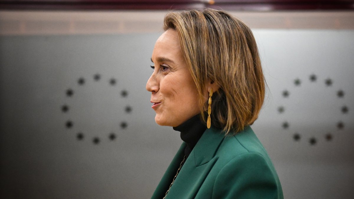 La secretaria general del PP, Cuca Gamarra