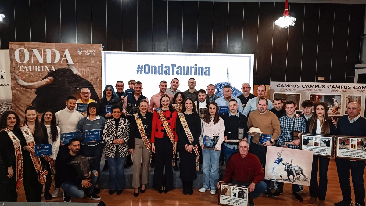 Premiados en XIV Gala del Bou de Onda