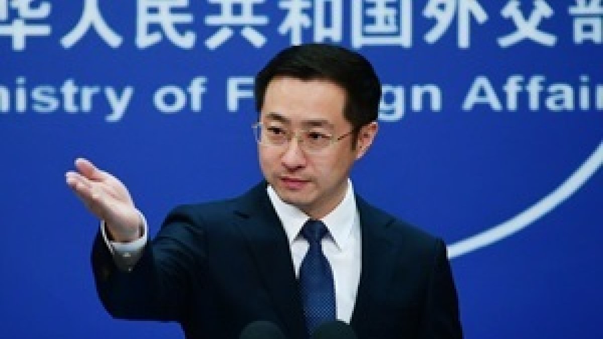El portavoz del Ministerio de Asuntos Exteriores de China, Lin Jian