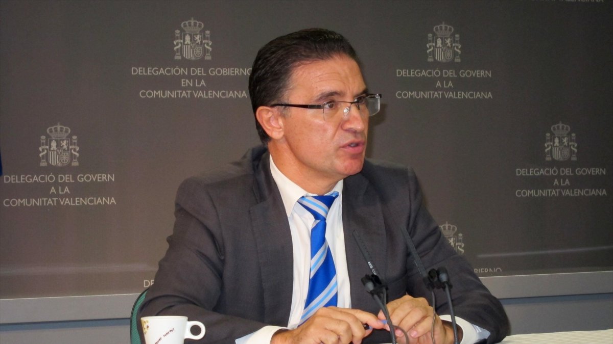 (Foto de ARCHIVO)
El delegado del Gobierno en la Comunitat, Serafín Castellano. EUROPA PRESS
01/10/2014