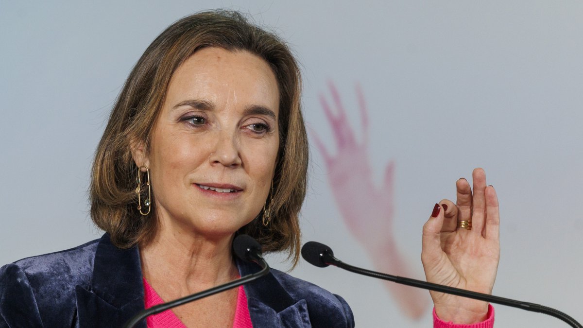 La secretaria general del PP, Cuca Gamarra.