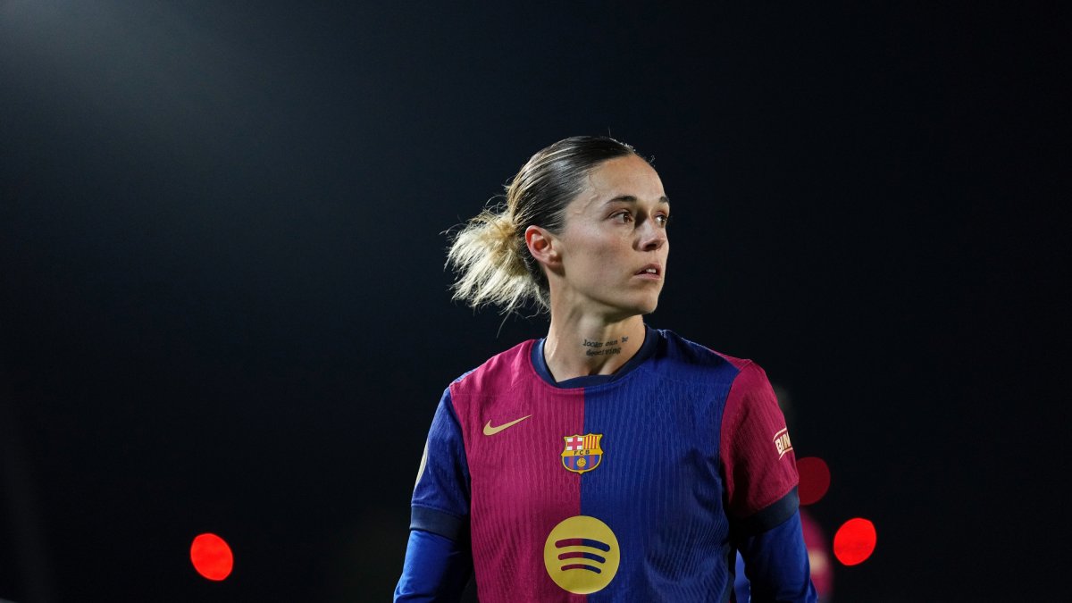 (Foto de ARCHIVO)
Mapi Leon jugadora del F.C Barcelona