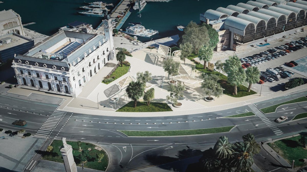 Proyecto de algunos entornos de la Marina de Valencia