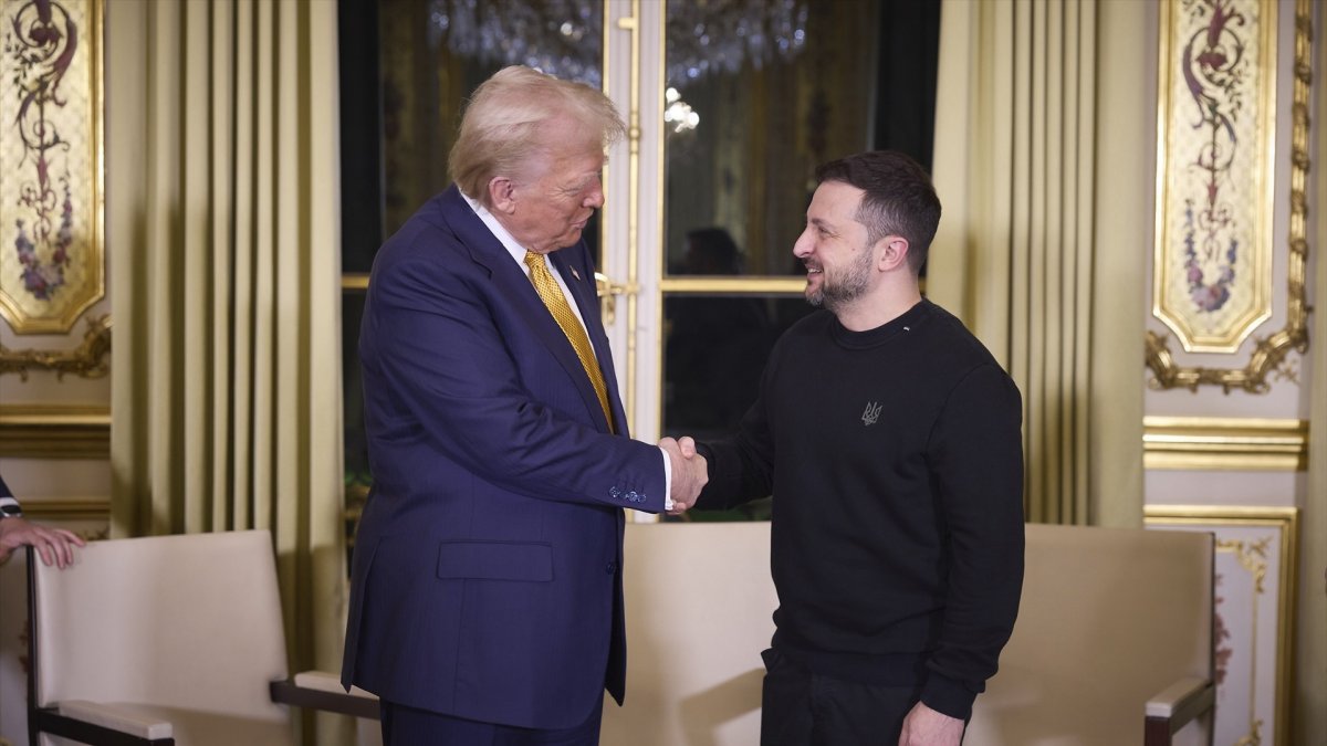 El presidente de Estados Unidos, Donald Trump, y su homólogo ucraniano, Volodimir Zelenski