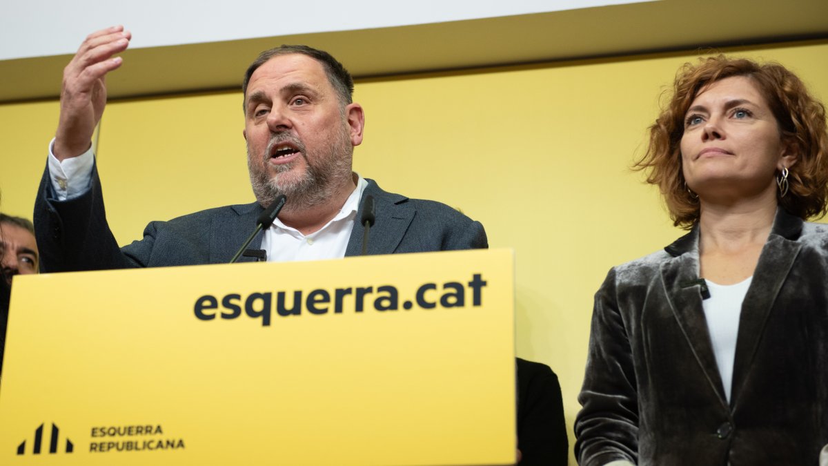 El líder de ERC, Oriol Junqueras.
