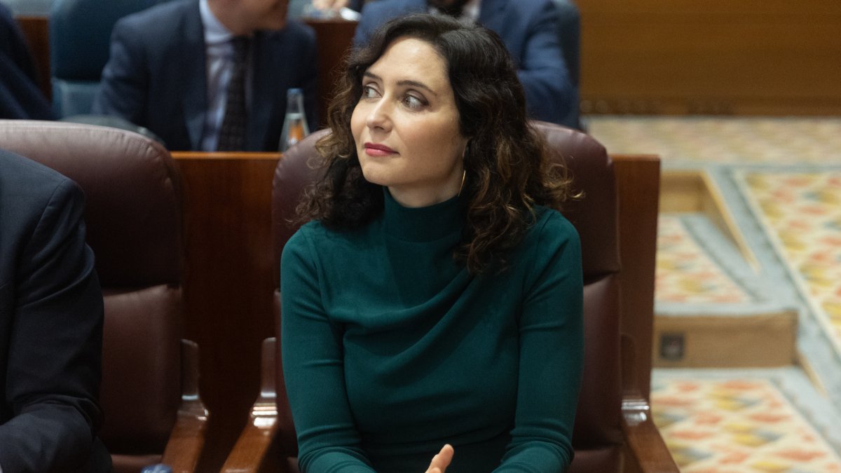 La presidenta de la Comunidad de Madrid, Isabel Díaz Ayuso.