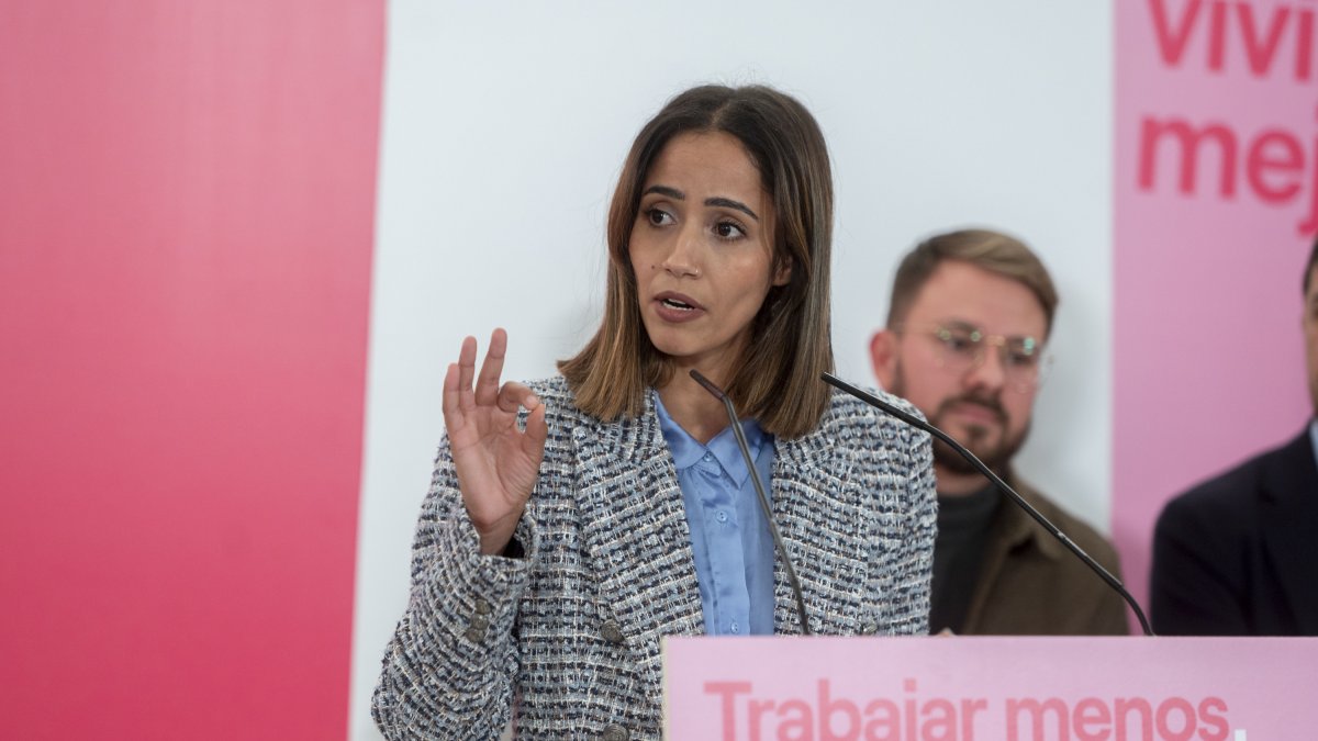 (Foto de ARCHIVO)
La diputada de Sumar, Tesh Sidi.