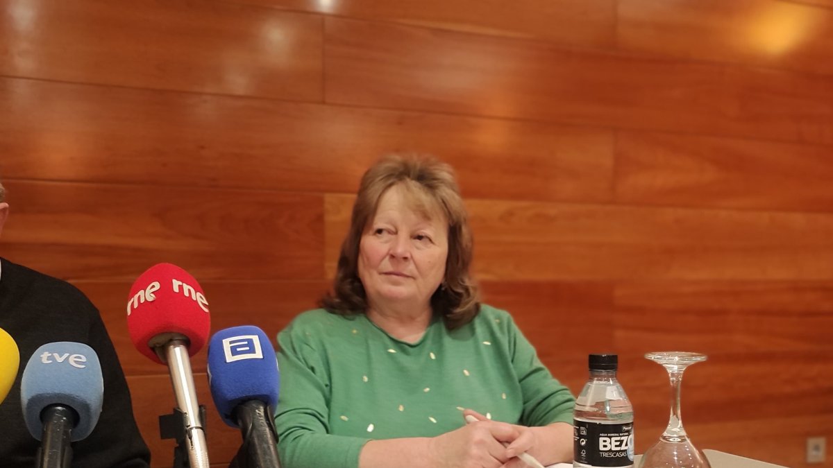 La secretaria general de Coag-Asturias, Mercedes Cruzado.