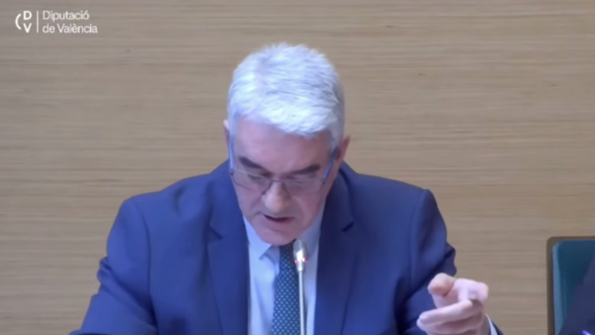 El secretario de la Diputación de Valencia, Vicente Boquera