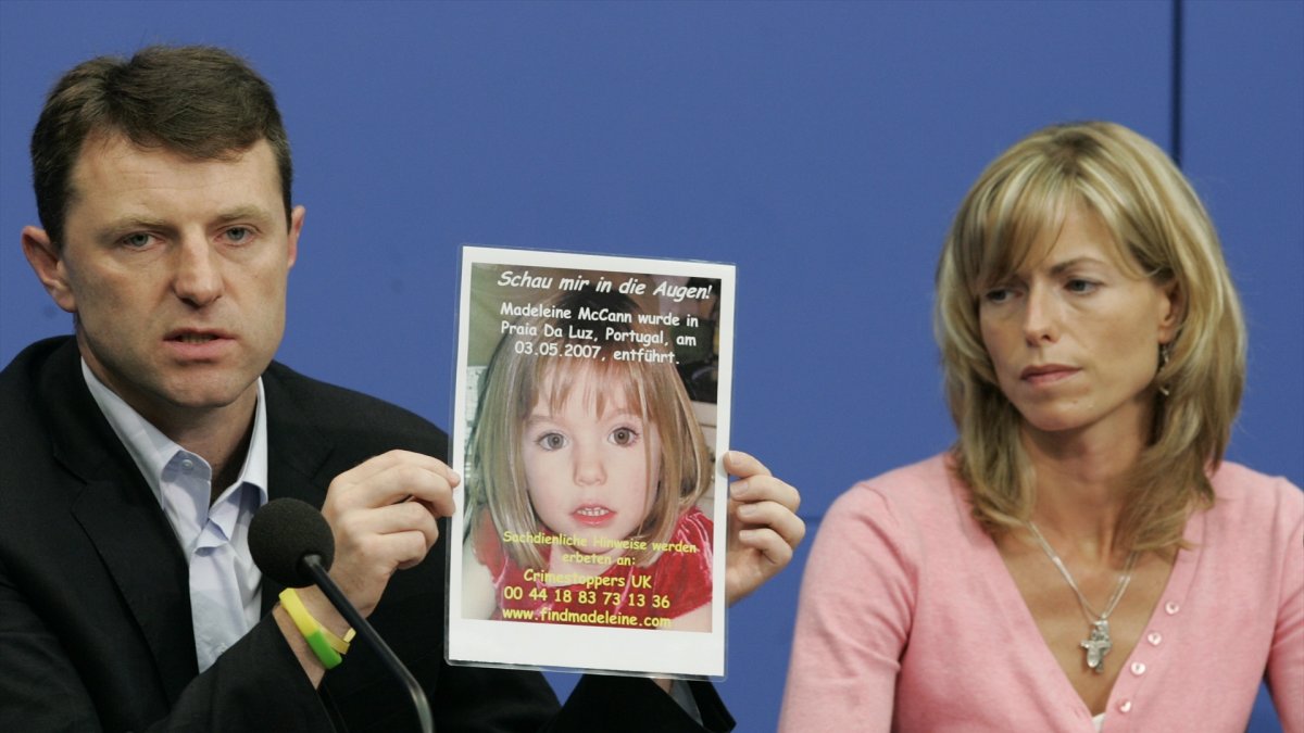 Imagen de archivo de los padres de Madeleine McCann en Alemania.