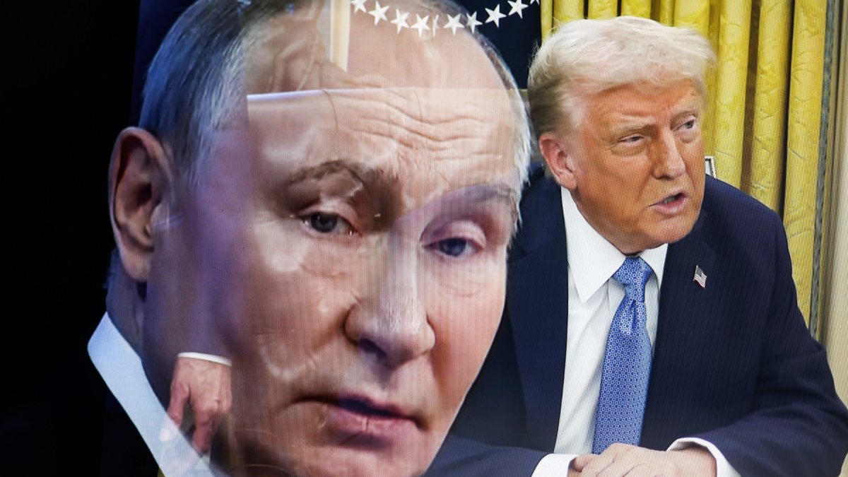 Vladimir Putin y Donald Trump.