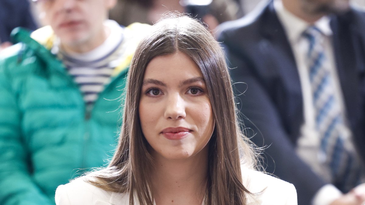 La infanta Sofía, en Madrid el pasado 13 de diciembre.