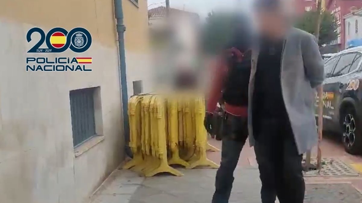 Fugitivo detenido por la Policía Nacional