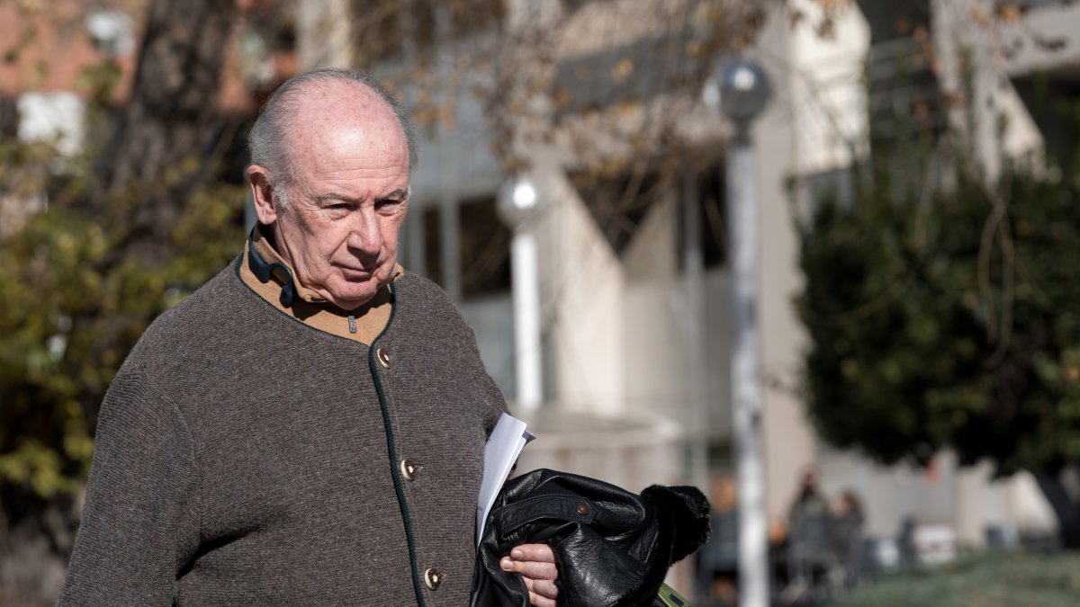 Archivo - El ex director gerente del Fondo Monetario Internacional (FMI) y vicepresidente en el Gobierno de José María Aznar, Rodrigo Rato.