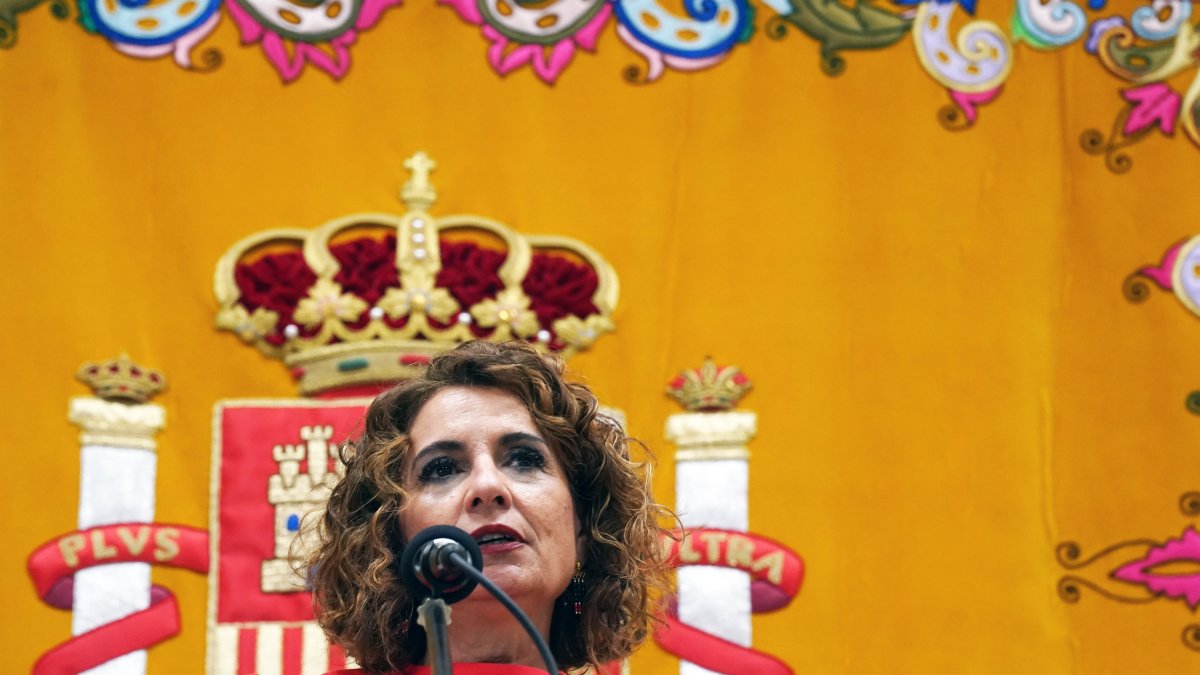 Maria Jesús Montero, vicepresidenta del gobierno