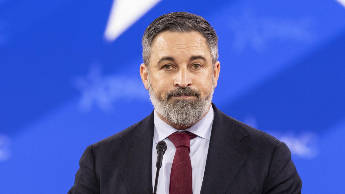 Santiago Abascal, presidente de Vox.
