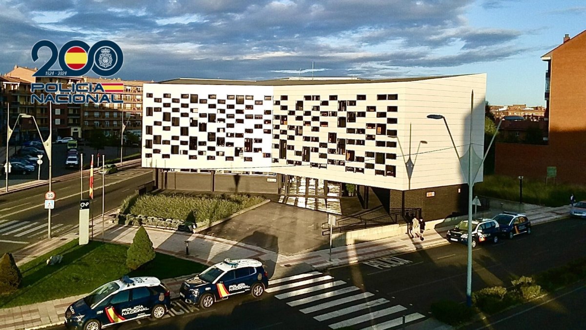 Comisaría local de la Policía Nacional de San Andrés del Rabanedo (León).