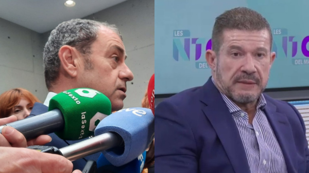A la izquierda José María Bueno y a la derecha Emilio Argüeso