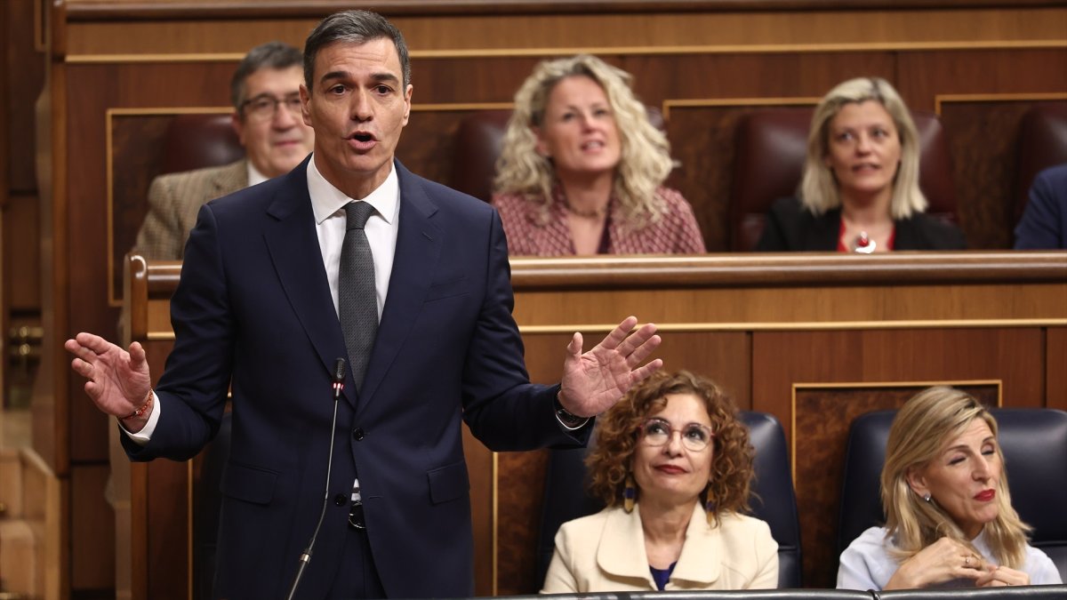 El presidente del gobierno, Pedro Sánchez.