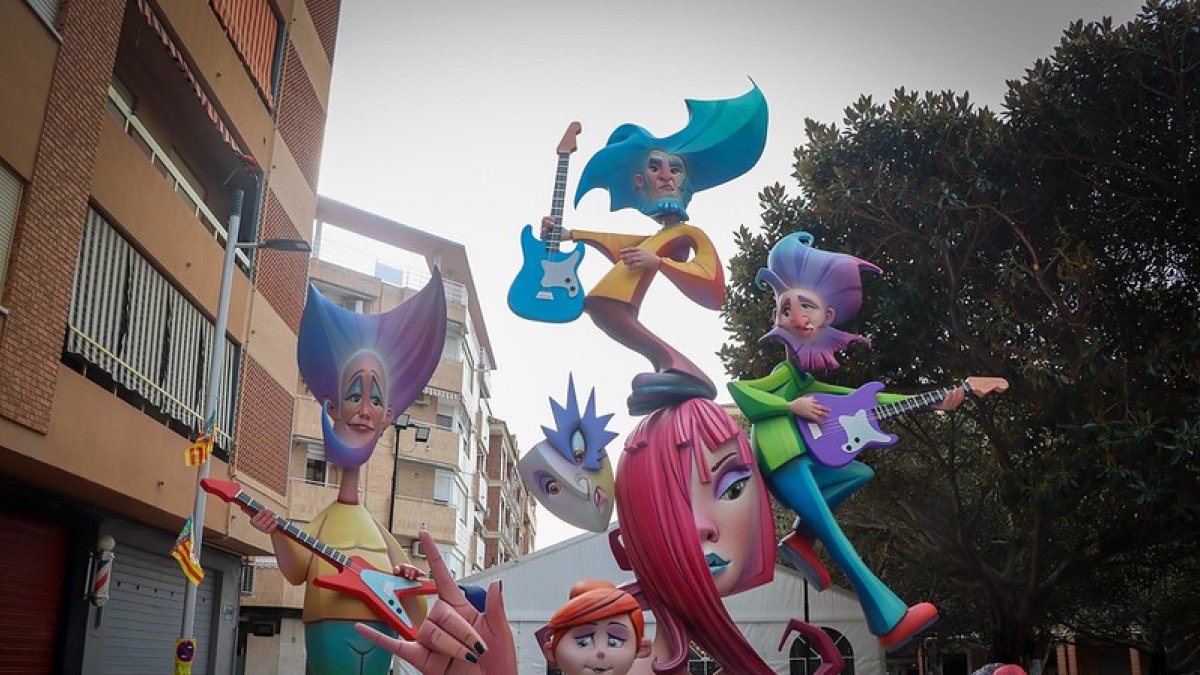 Una de las fallas de Torrent